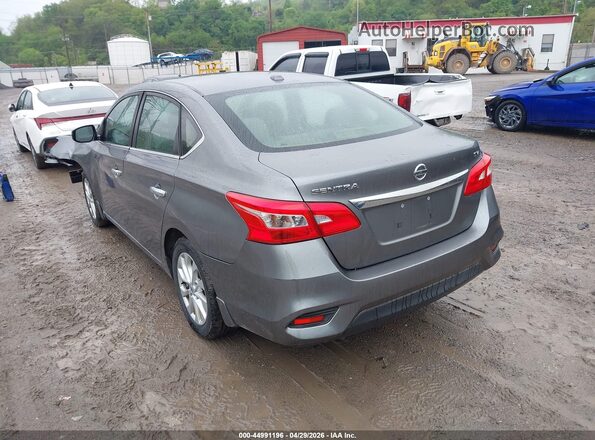 3N1AB7AP8HY374475 2017 NISSAN SENTRA Серый Задняя левая четверть