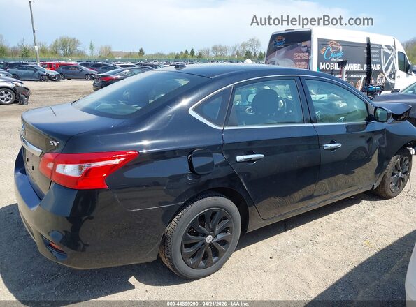 3N1AB7AP8JL649071 2018 NISSAN SENTRA Черный Вид задней части салона