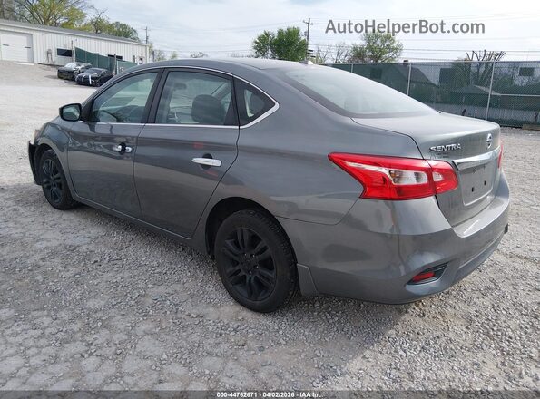 3N1AB7AP8KY226558 2019 NISSAN SENTRA Silver უკანა მარცხენა