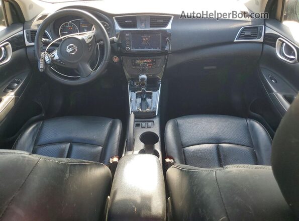 3N1AB7AP8KY295220 2019 NISSAN SENTRA Красный Вид панели приборов