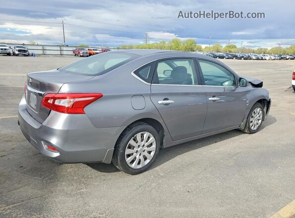 3N1AB7AP9GY313392 2016 NISSAN SENTRA Charcoal Trasero derecho