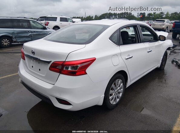 3N1AB7AP9KY411489 2019 NISSAN SENTRA White უკანა მარჯვენა