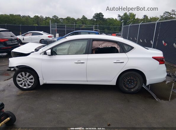3N1AB7AP9KY411489 2019 NISSAN SENTRA White სალონის 360-გრადუსიანი ხედი
