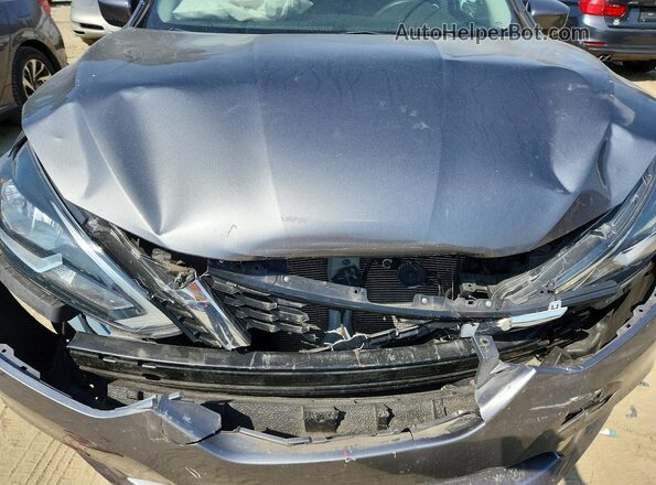 3N1AB7AP9KY445044 2019 NISSAN SENTRA Gray Vista interior trasera