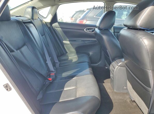 3N1AB7APXGL647850 2016 NISSAN SENTRA White Вид задніх сидінь