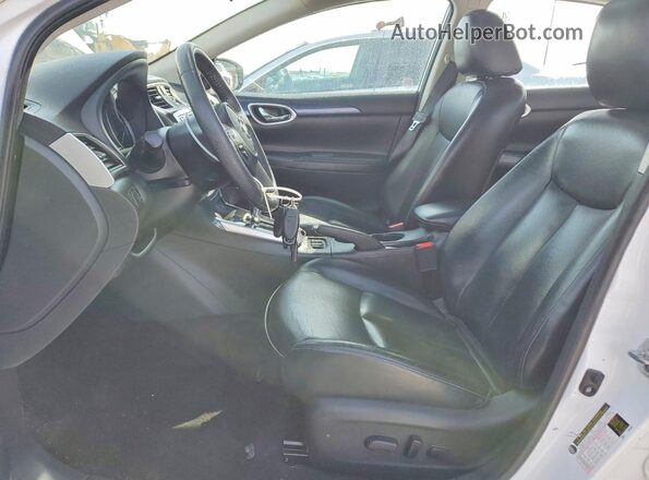 3N1AB7APXGL647850 2016 NISSAN SENTRA White Вид салону спереду