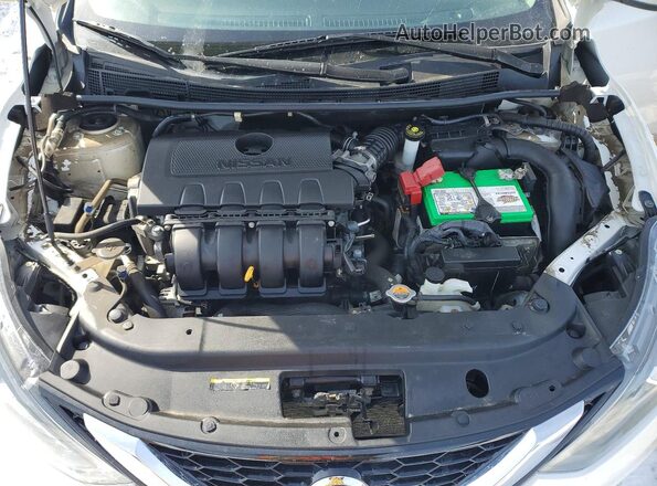 3N1AB7APXGL647850 2016 NISSAN SENTRA White Вид задньої частини салону