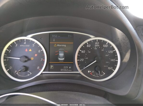 3N1AB7APXKY216016 2019 NISSAN SENTRA Black უკანა სავარძლების ხედი
