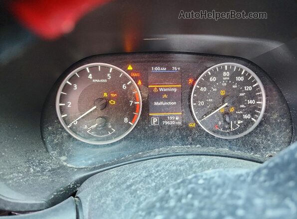3N1AB8BV1MY245085 2021 NISSAN SENTRA Black Instrument cluster view