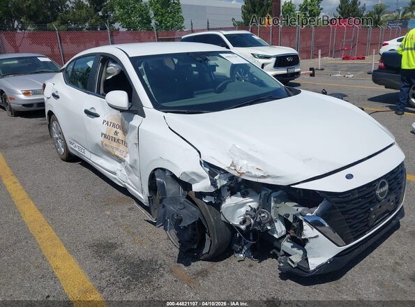 3N1AB8BV1RY312520 2024 NISSAN SENTRA White წინა ხედი