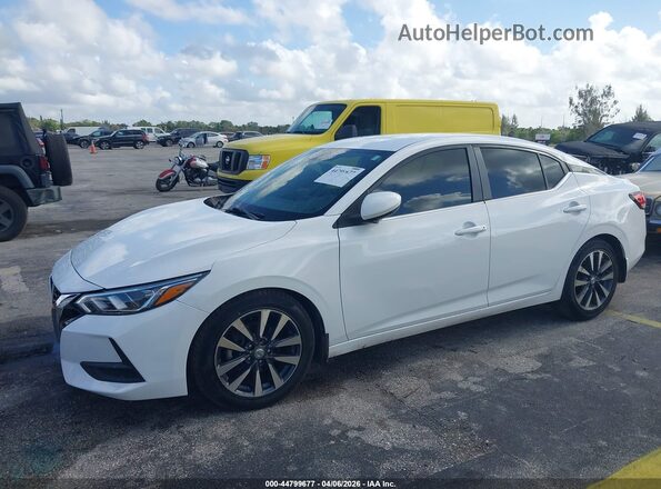 3N1AB8BV2MY231227 2021 NISSAN SENTRA White 