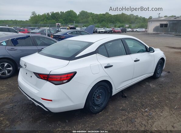 3N1AB8BV2RY291144 2024 NISSAN SENTRA Белый Задняя правая четверть