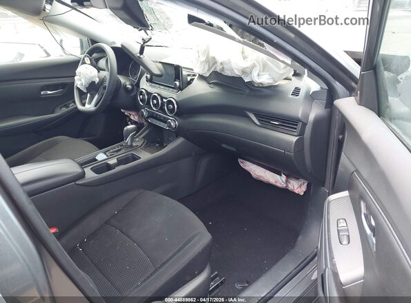 3N1AB8BV4MY268246 2021 NISSAN SENTRA Gray Widok wnętrza z przodu
