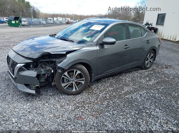 3N1AB8CV1MY214577 2021 NISSAN SENTRA Gray 