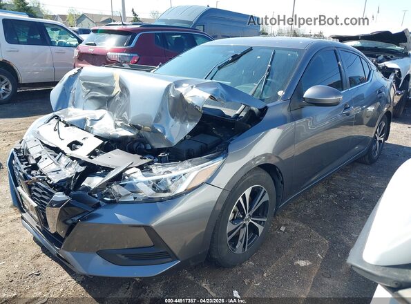 3N1AB8CV1MY227829 2021 NISSAN SENTRA Gray Front left