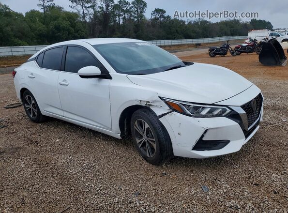 3N1AB8CV1MY238281 2021 NISSAN SENTRA White Front right
