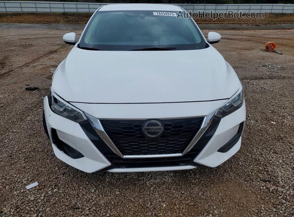 3N1AB8CV1MY238281 2021 NISSAN SENTRA White Front view