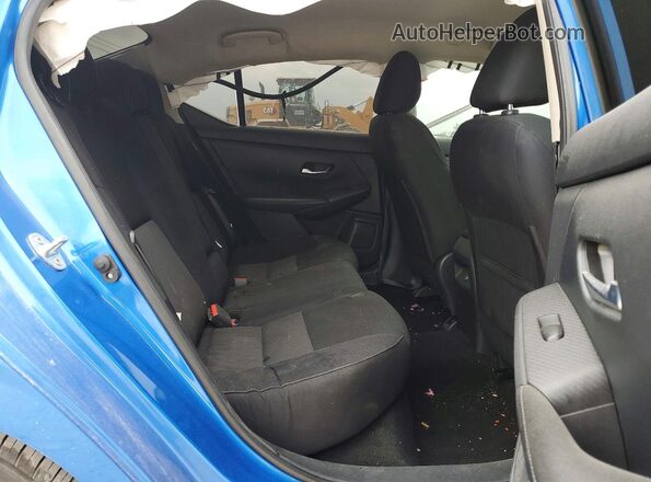 3N1AB8CV2MY216693 2021 NISSAN SENTRA Blue უკანა სალონის ხედი