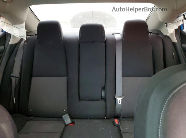 3N1AB8CV2MY216693 2021 NISSAN SENTRA Blue უკანა სავარძლების ხედი
