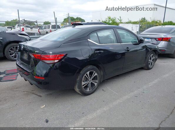 3N1AB8CV2PY225463 2023 NISSAN SENTRA Black უკანა მარჯვენა