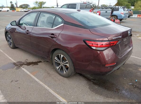 3N1AB8CV2PY227410 2023 NISSAN SENTRA Red Trasero izquierdo