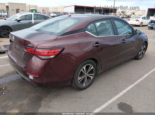 3N1AB8CV2PY227410 2023 NISSAN SENTRA Red Trasero derecho