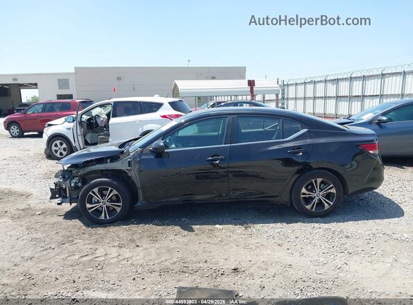 3N1AB8CV2PY230081 2023 NISSAN SENTRA Black Widok wnętrza 360 stopni