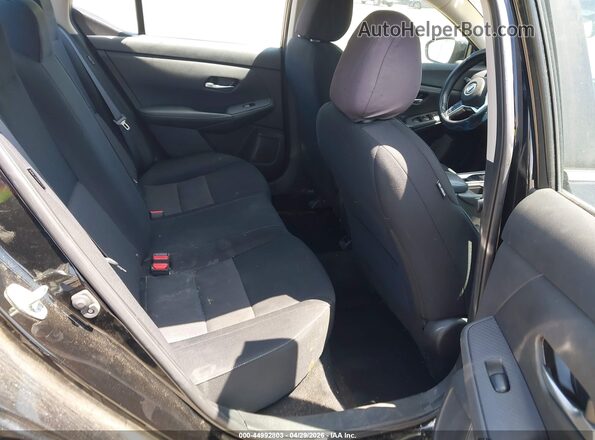 3N1AB8CV2PY230081 2023 NISSAN SENTRA Black Widok naklejki z numerem VIN