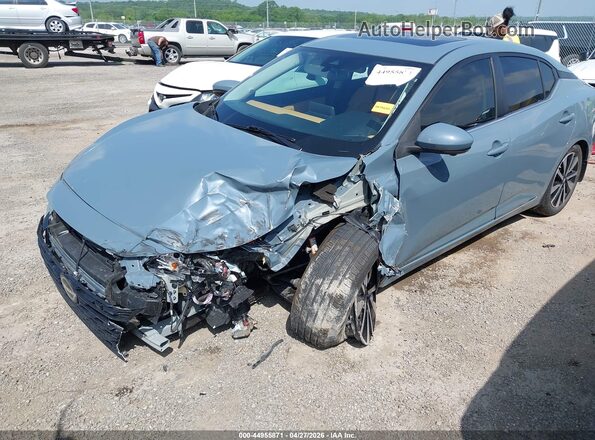 3N1AB8CV2RY281101 2024 NISSAN SENTRA Серый Передняя левая четверть