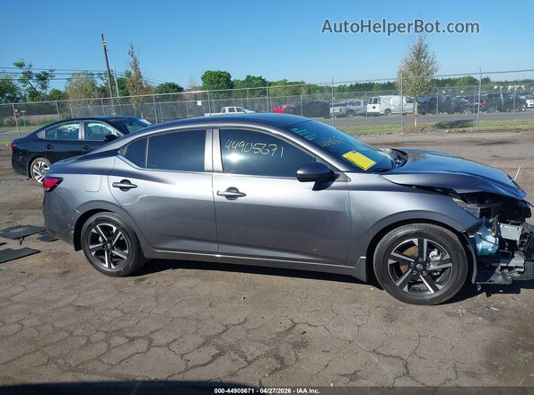 3N1AB8CV2SY400464 2025 NISSAN SENTRA Gray Սալոնի 360 աստիճան տեսք