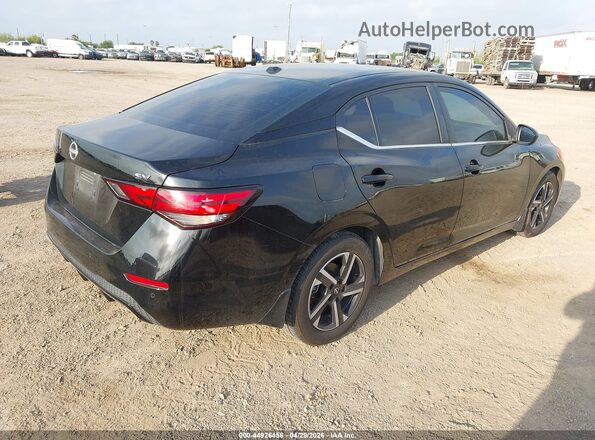 3N1AB8CV3RY205788 2024 NISSAN SENTRA Черный Задняя правая четверть