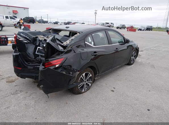 3N1AB8CV4MY211012 2021 NISSAN SENTRA Black Rear right