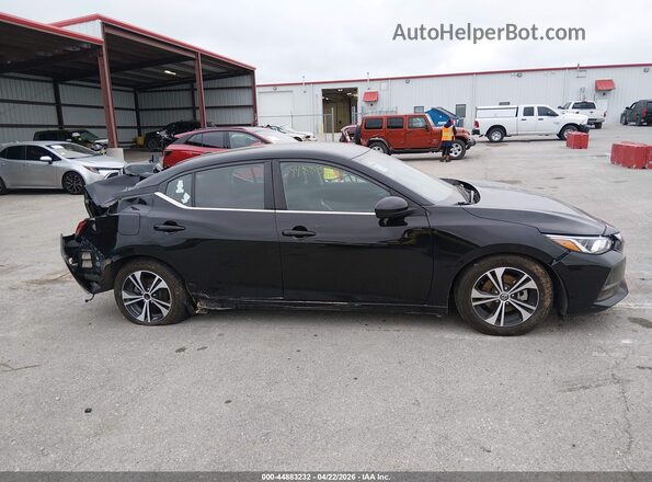 3N1AB8CV4MY211012 2021 NISSAN SENTRA Black Rear interior view