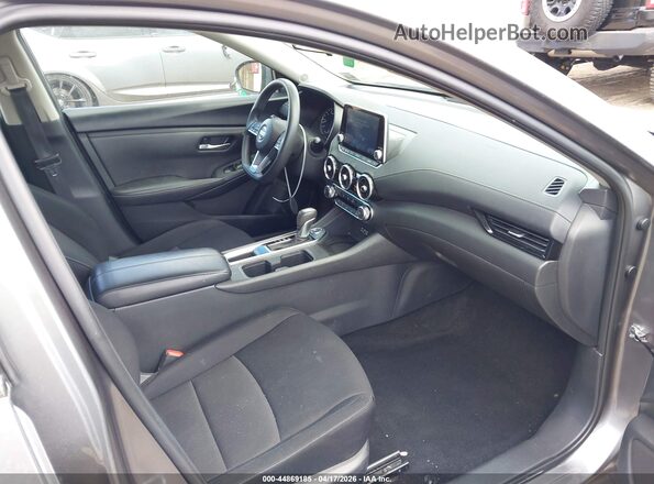 3N1AB8CV4PY264409 2023 NISSAN SENTRA Gray Widok wnętrza z przodu