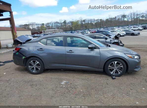 3N1AB8CV4PY264409 2023 NISSAN SENTRA Gray Widok wnętrza z tyłu