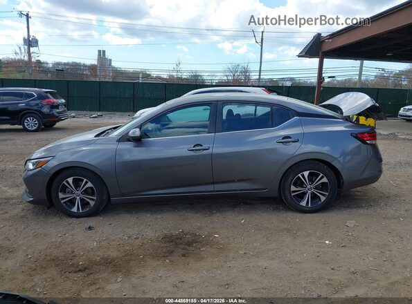 3N1AB8CV4PY264409 2023 NISSAN SENTRA Gray Widok wnętrza 360 stopni