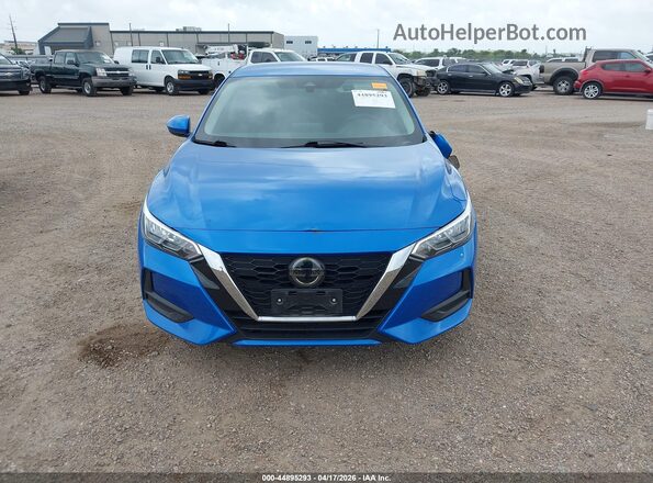 3N1AB8CV4PY286636 2023 NISSAN SENTRA Blue Vista del cuadro de instrumentos