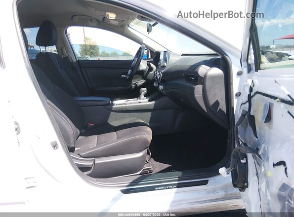 3N1AB8CV5MY304962 2021 NISSAN SENTRA White წინა სალონის ხედი