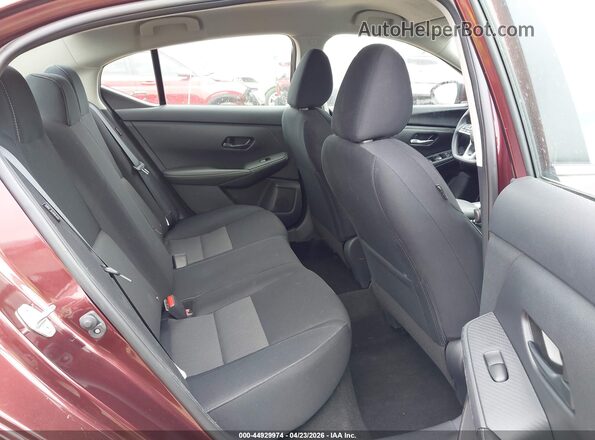 3N1AB8CV5SY288775 2025 NISSAN SENTRA Maroon Вид наклейки з VIN-кодом