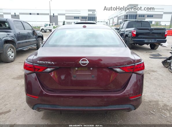 3N1AB8CV5SY288775 2025 NISSAN SENTRA Maroon 