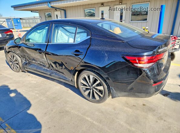 3N1AB8CV6MY291834 2021 NISSAN SENTRA Black Հետևի ձախ