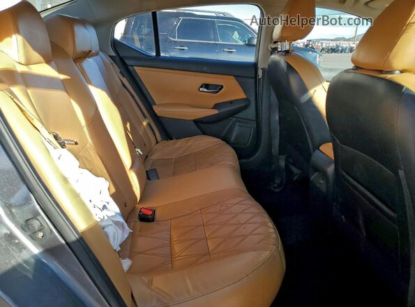 3N1AB8CV7MY227642 2021 NISSAN SENTRA Gray უკანა სავარძლების ხედი