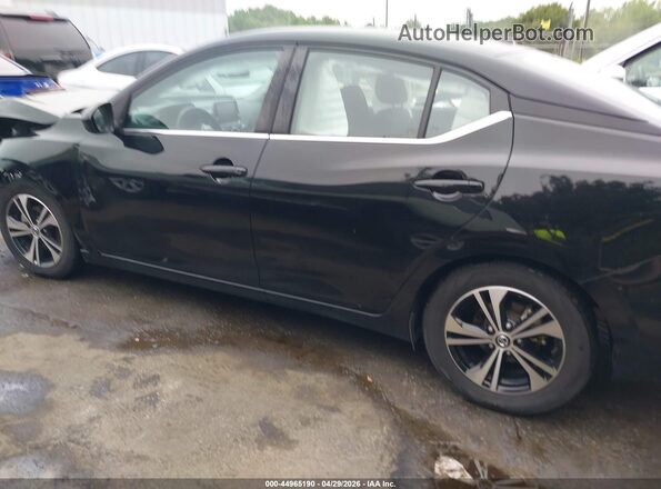 3N1AB8CV7PY252836 2023 NISSAN SENTRA Черный Вид задней части салона
