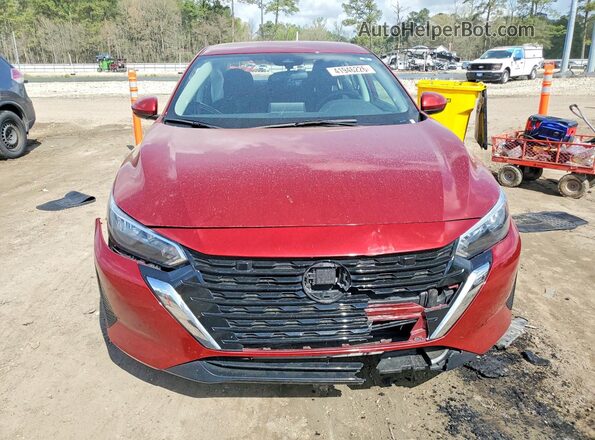 3N1AB8CV7RY330910 2024 NISSAN SENTRA Red Front view