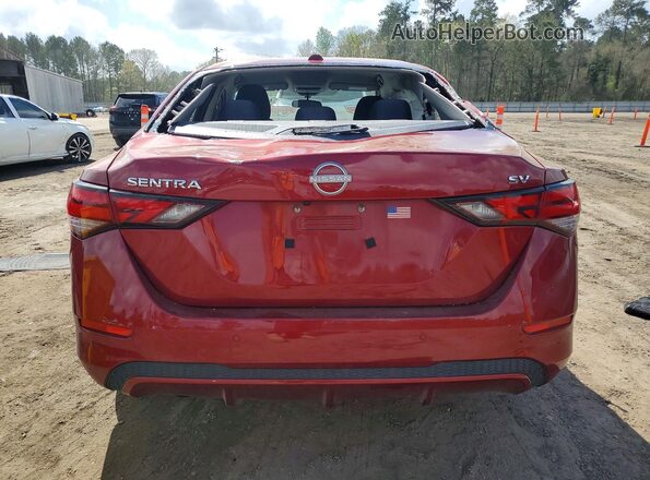 3N1AB8CV7RY330910 2024 NISSAN SENTRA Red Rear view