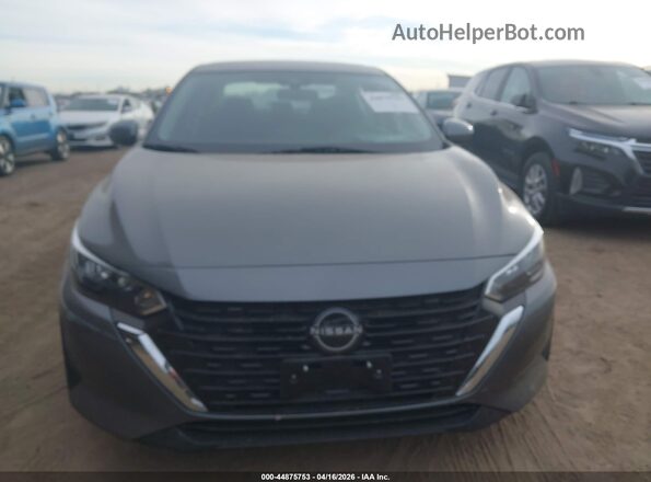 3N1AB8CV7SY322652 2025 NISSAN SENTRA Gray Սարքավորումների վահանակի տեսք