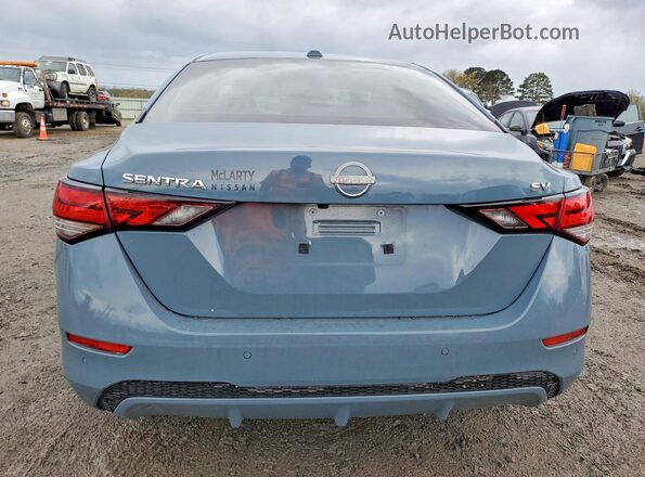 3N1AB8CV8RY345075 2024 NISSAN SENTRA Blue Հետևի տեսք