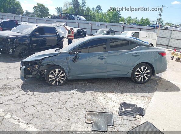 3N1AB8CV8RY375208 2024 NISSAN SENTRA Light Blue Widok wnętrza 360 stopni