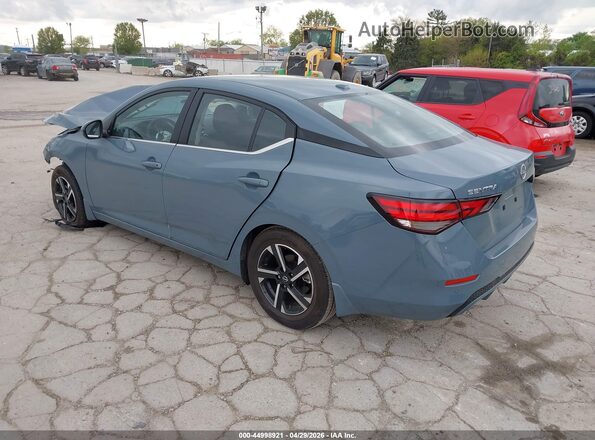 3N1AB8CV8SY411744 2025 NISSAN SENTRA Blue Rear left
