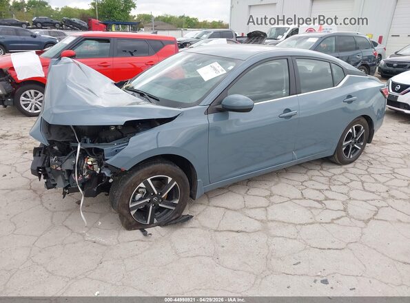 3N1AB8CV8SY411744 2025 NISSAN SENTRA Blue Front left